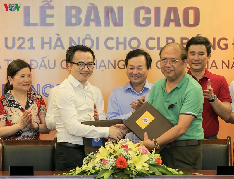 doi u21 ha noi duoc chuyen giao cho phu tho fc, huong toi v-league hinh 2