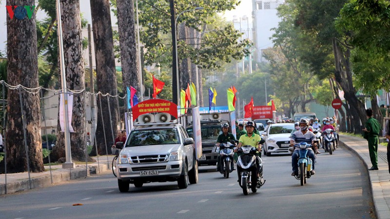 tphcm ra quan phat dong nam an toan giao thong 2020 hinh 3