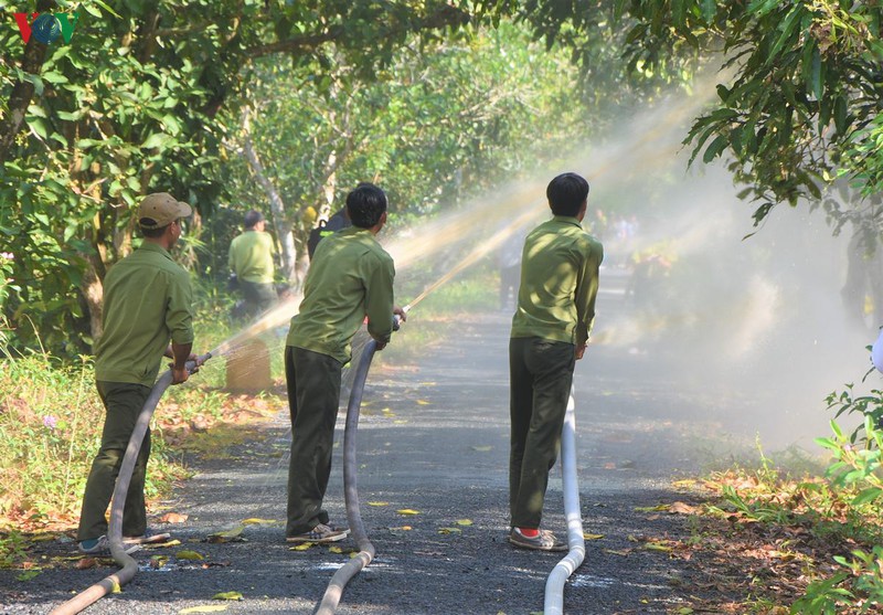 ca mau: hon 3.000 ha rung o muc du bao chay cap cuc ky nguy hiem hinh 2