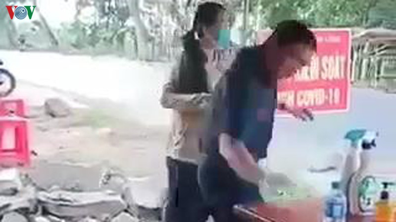 binh phuoc se hop bao vu lanh dao hdnd huyen quat thao tai chot kiem dich hinh 1