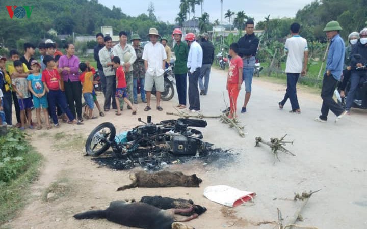 dien bien moi vu 2 nguoi bi danh thuong vong, dot xe may vi nghi trom cho  hinh 1