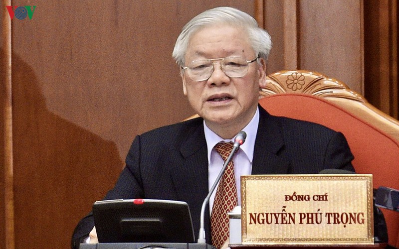 phat bieu be mac hoi nghi trung uong 12 cua tong bi thu, chu tich nuoc hinh 1
