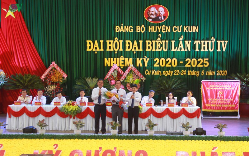 dak lak: dai hoi dang bo huyen cuu kuin bau truc tiep bi thu hinh 1