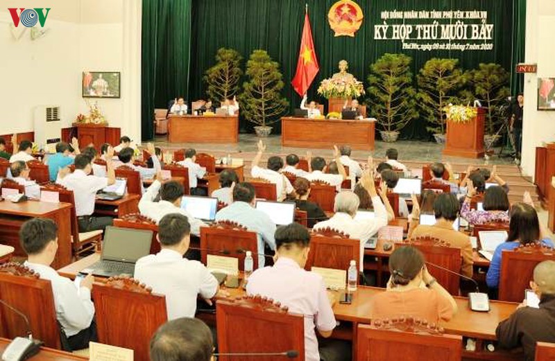 phu yen: ca ky hop hoi dong nhan dan tinh khong dai bieu nao chat van hinh 1