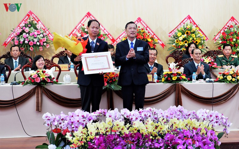 dai hoi dang bo huyen chau phu bau ong tran thanh nha lam bi thu hinh 1