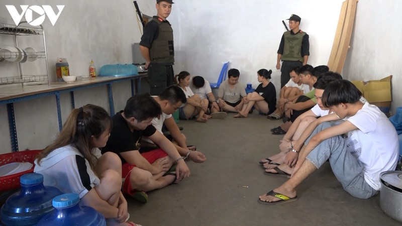 muc so thi noi an nau cua 21 doi tuong truy na trung quoc o lao cai hinh 22