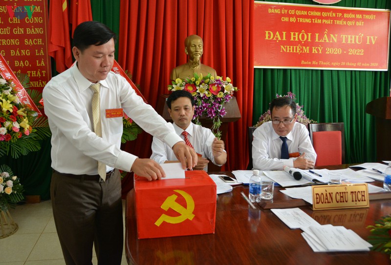 dai hoi dang bo cac cap o dak lak: van kien cu the sat dung thuc te dia phuong hinh 1