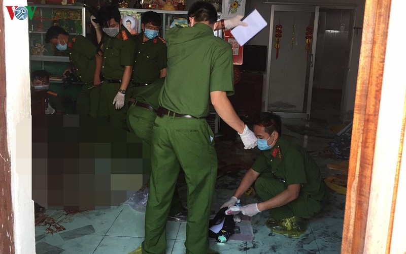 bo cong an vao cuoc vu thuong toa va nguoi lam cong qua bi giet tai chua quang an hinh 1