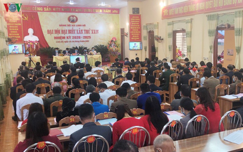 ha giang to chuc dai hoi diem dang bo truc tuyen 205 diem cau hinh 1