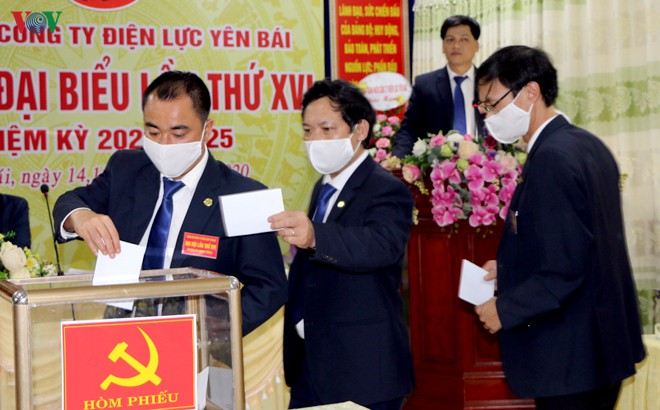 dai hoi dang cap co so tinh yen bai dien ra ngan gon, an toan hinh 2