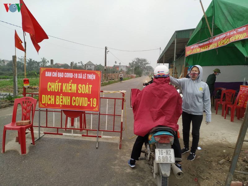 hai phong ngay dau thuc hien 4 lop "phong tuyen" phong chong dich covid-19 hinh 2