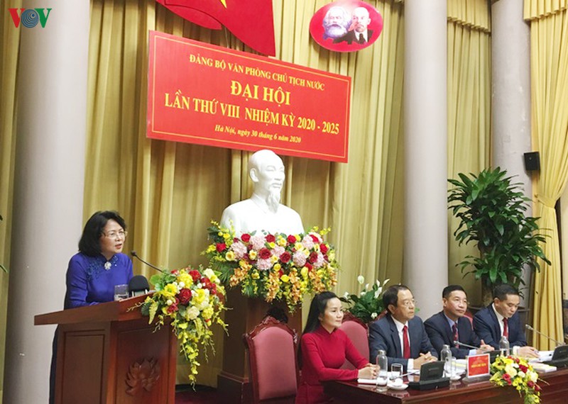 dai hoi dang bo van phong chu tich nuoc lan thu viii nhiem ky 2020-2025 hinh 2