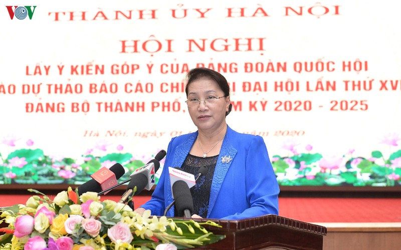 ha noi lay y kien cua dang doan quoc hoi vao du thao bao cao chinh tri hinh 2