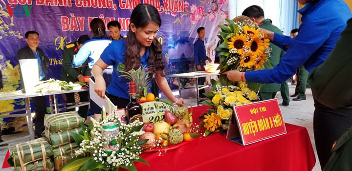 quan khu 4 to chuc ngay hoi banh chung xanh vi nguoi ngheo o a luoi hinh 1