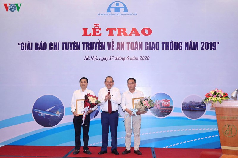 bao dien tu vov dat giai khuyen khich viet ve an toan giao thong hinh 1