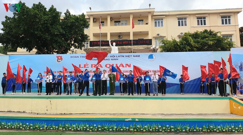 tuoi tre quang ninh ra quan "chien dich thanh nien tinh nguyen he nam 2020" hinh 1