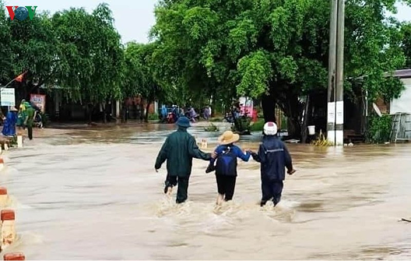 mua lon gay ngap lut, thiet hai nang ne tai dak lak hinh 1