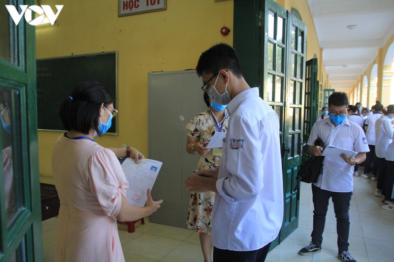 thi thpt: cac tinh dong bac khong co thi sinh vi pham quy che hinh 10