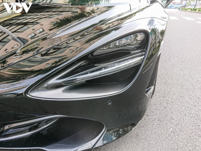 can canh mclaren 720s spider mau den "doc" nhat viet nam hinh 12
