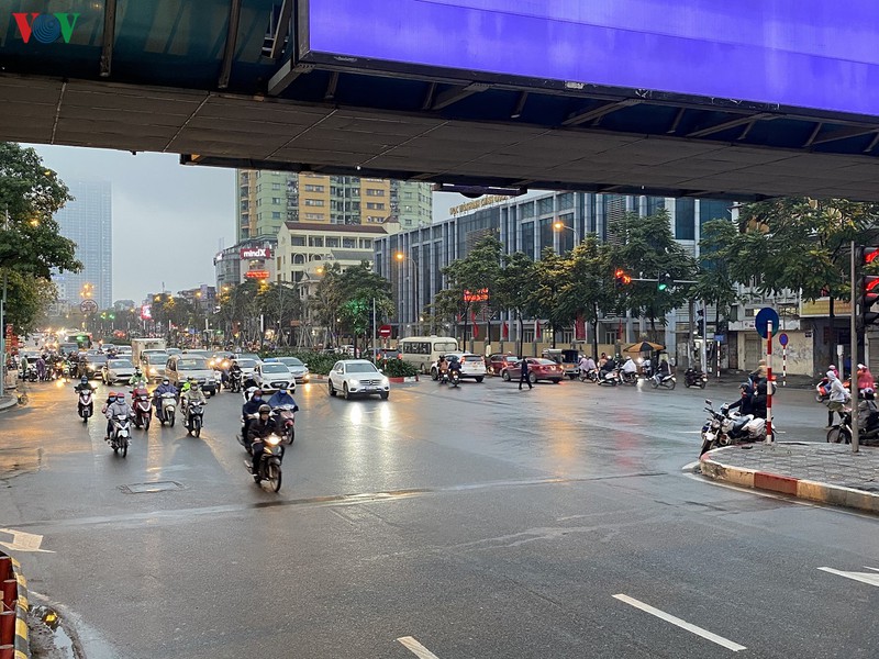 anh: duong pho ha noi thong thoang du trong gio cao diem hinh 9