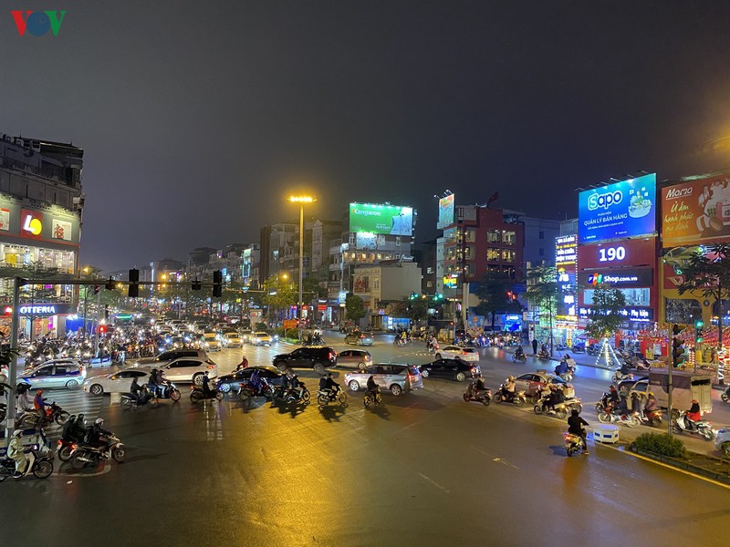 anh: duong pho ha noi thong thoang du trong gio cao diem hinh 12