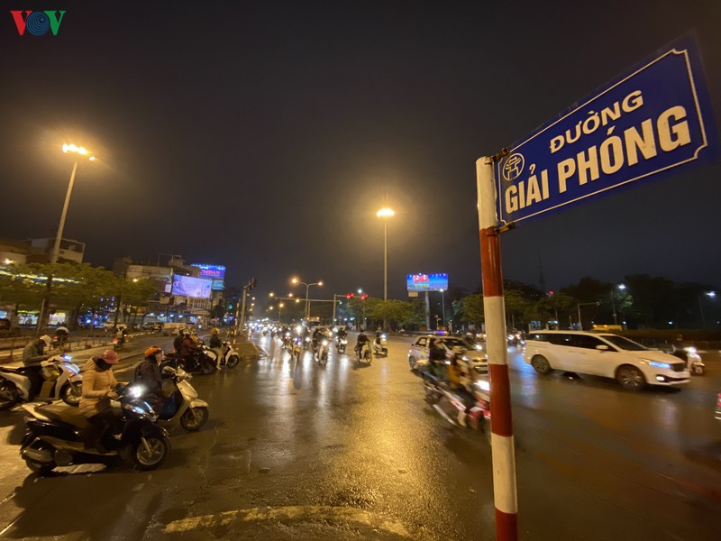 anh: duong pho ha noi thong thoang du trong gio cao diem hinh 13