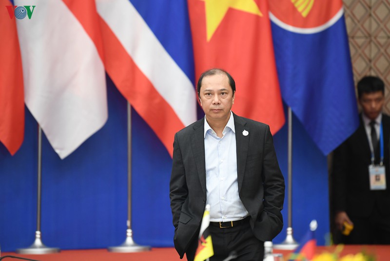 hinh anh cuoc hop som chuan bi cho hoi nghi hep bo truong ngoai giao asean hinh 1