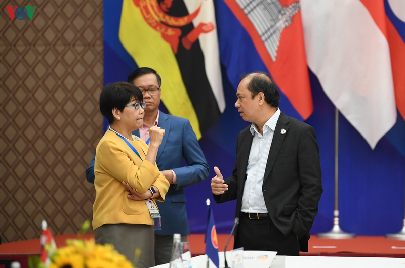 hinh anh cuoc hop som chuan bi cho hoi nghi hep bo truong ngoai giao asean hinh 4