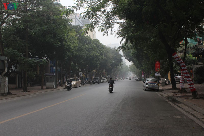 ha noi: nguoi dan ngai virus corona, duong pho vang nhu ngay tet hinh 1