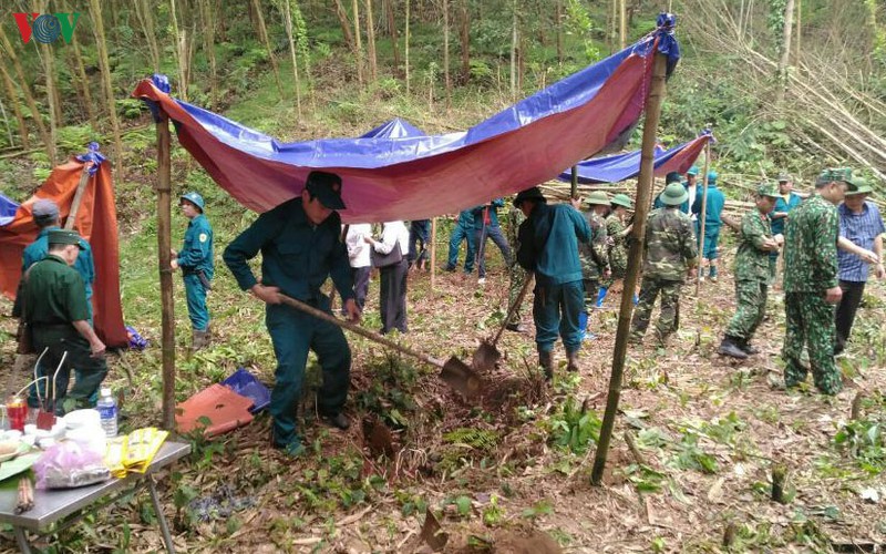 bac kan: khai quat khu vuc mai tang ban dau cua 13 mo liet sy thanh nien xung phong hinh 1