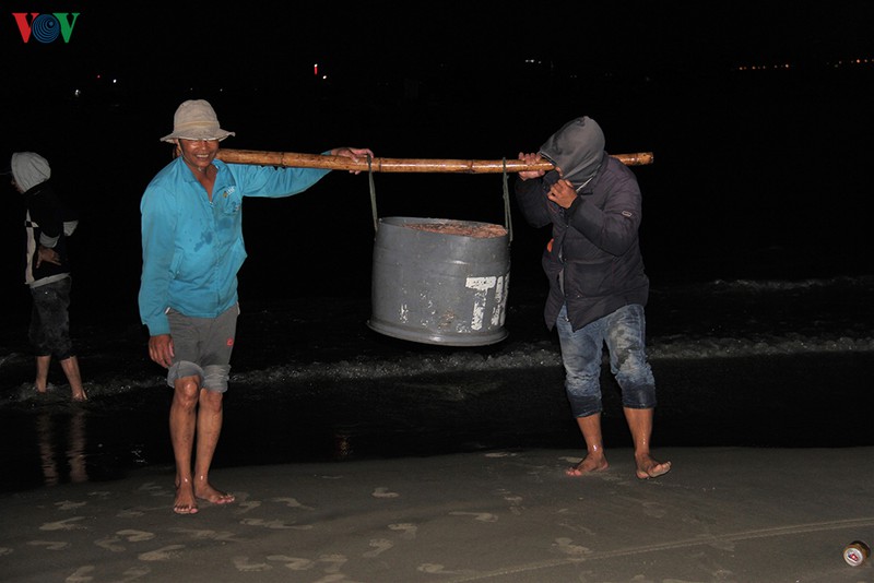 ngu dan da nang kiem tien trieu moi ngay trong mua ruoc bien hinh 1