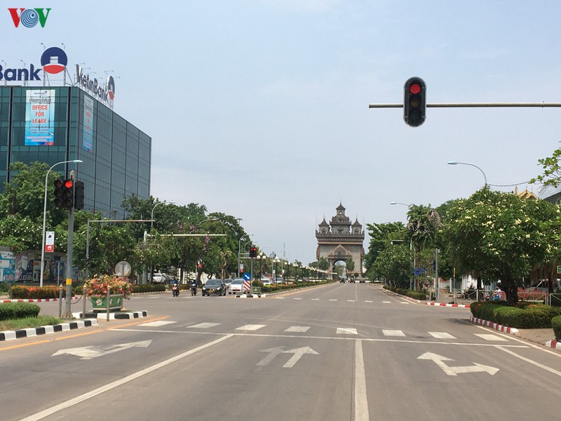 tết bunpimay ở lào khác lạ trong mùa dịch covid-19 hình 4 tet bunpimay o lao khac la trong mua dich covid-19 hinh 4