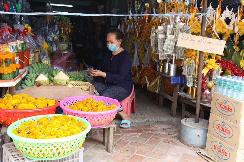 tết bunpimay ở lào khác lạ trong mùa dịch covid-19 hình 2 tet bunpimay o lao khac la trong mua dich covid-19 hinh 2