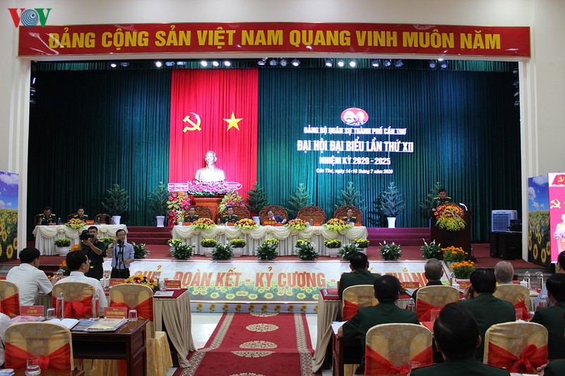 dai hoi dang bo quan su tp can tho thong nhat 8 chi tieu quan trong hinh 1