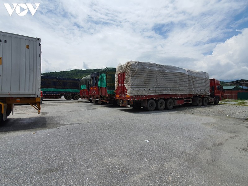 hon 100 xe hang chua co nguoi nhan tai cua khau kim thanh, lao cai hinh 1