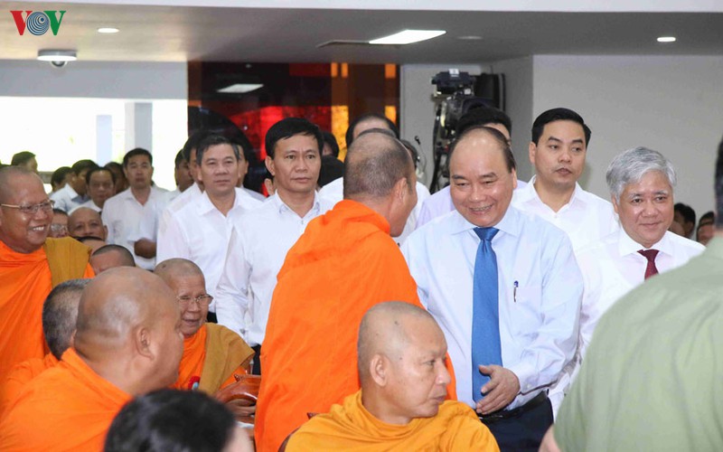 anh: thu tuong du tet co truyen chol chnam thmay cua dong bao khmer hinh 1