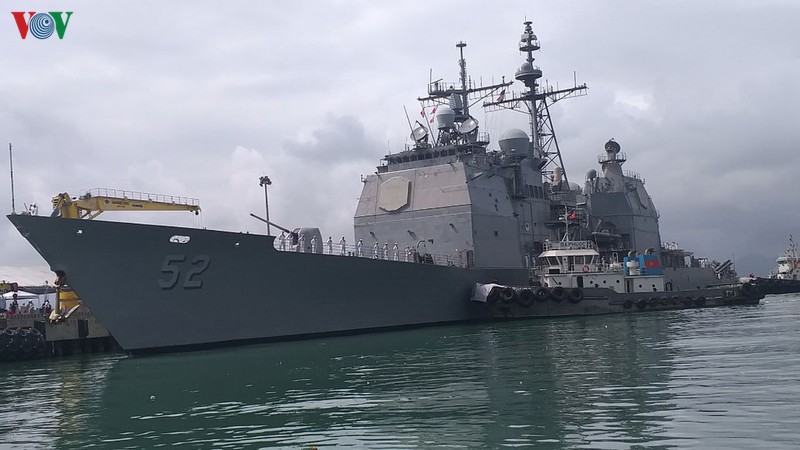 tau san bay uss theodore roosevelt da vao vinh da nang hinh 1