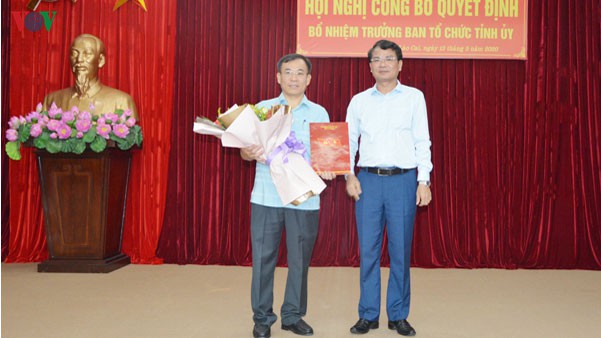 chanh van phong tinh uy lao cai giu chuc truong ban to chuc tinh uy hinh 1