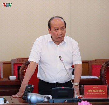 ban noi chinh tw so ket tuyen truyen voi vov, vtv, ttxvn, bao nhan dan hinh 2