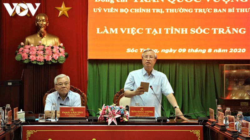 ong tran quoc vuong: soc trang can lam tot cong tac chuan bi dai hoi cap tinh hinh 1