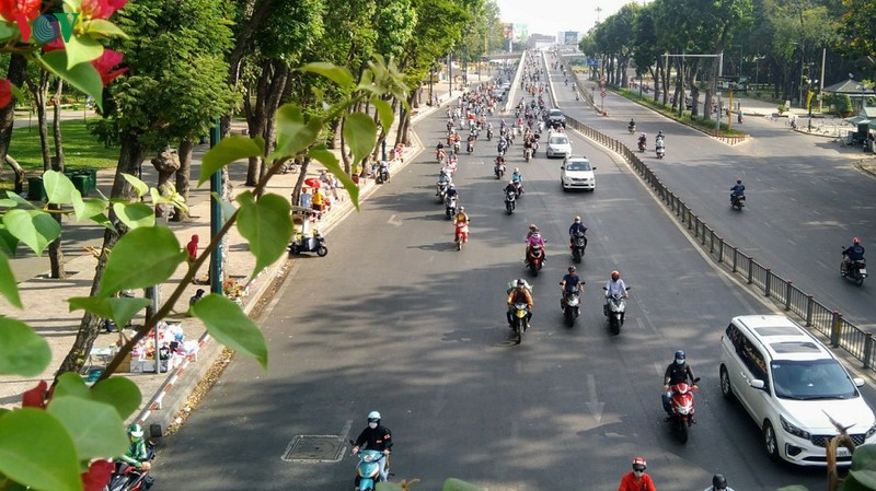 nhieu "diem nong" giao thong tai tp.hcm thong thoang la thuong hinh 9