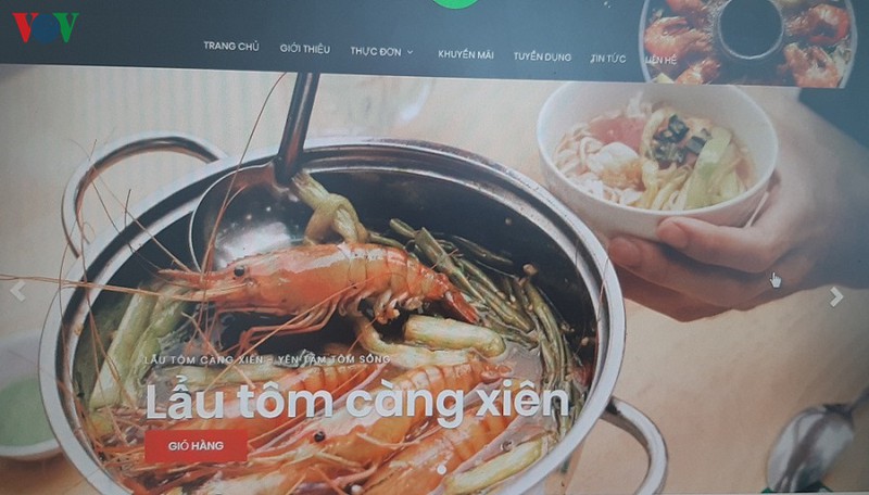 nhieu nha hang, quan an chuyen sang ban online hoac mang di hinh 1