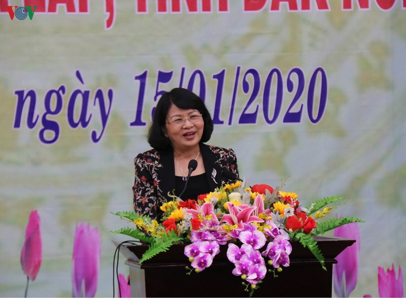 pho chu tich nuoc dang thi ngoc thinh chuc tet tai tinh dak nong hinh 1