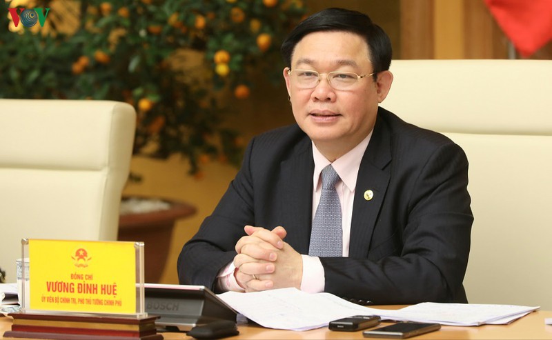 ptt vuong dinh hue: day nhanh tien do thong quan hang hoa qua cua khau hinh 1