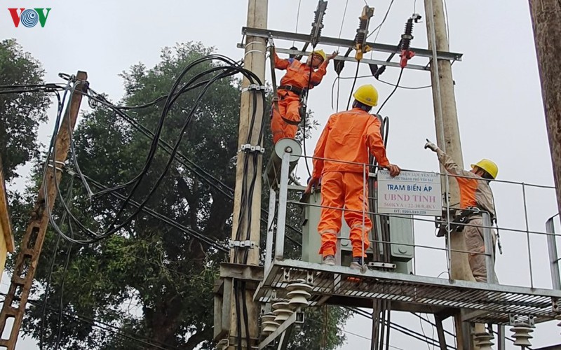 sau giong loc, hang nghin ho dan o yen bai duoc cap dien tro lai hinh 1