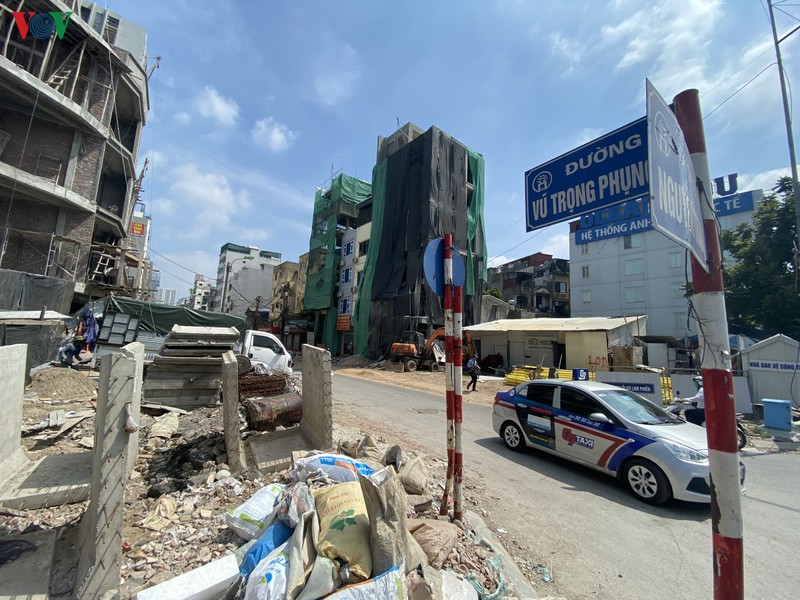 un tac, o nhiem moi truong tai duong vu trong phung, ha noi hinh 1