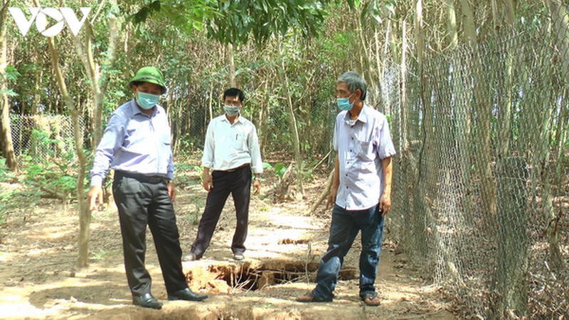 quang tri phat hien nhieu ho sut lun trong vuon nha dan hinh 1