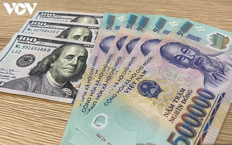 ty gia trung tam giam nhe, xuong con 23.208 vnd/usd hinh 1