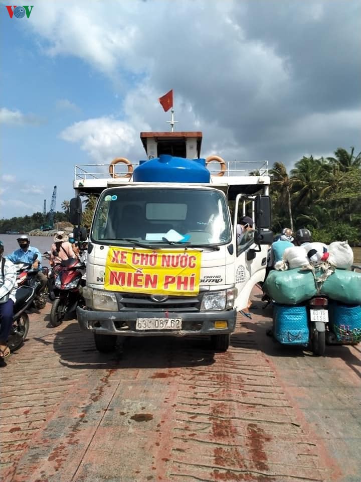 tiền giang: lần đầu vùng đất cù lao không thiếu nước sinh hoạt mùa khô hình 1 tien giang: lan dau vung dat cu lao khong thieu nuoc sinh hoat mua kho hinh 1