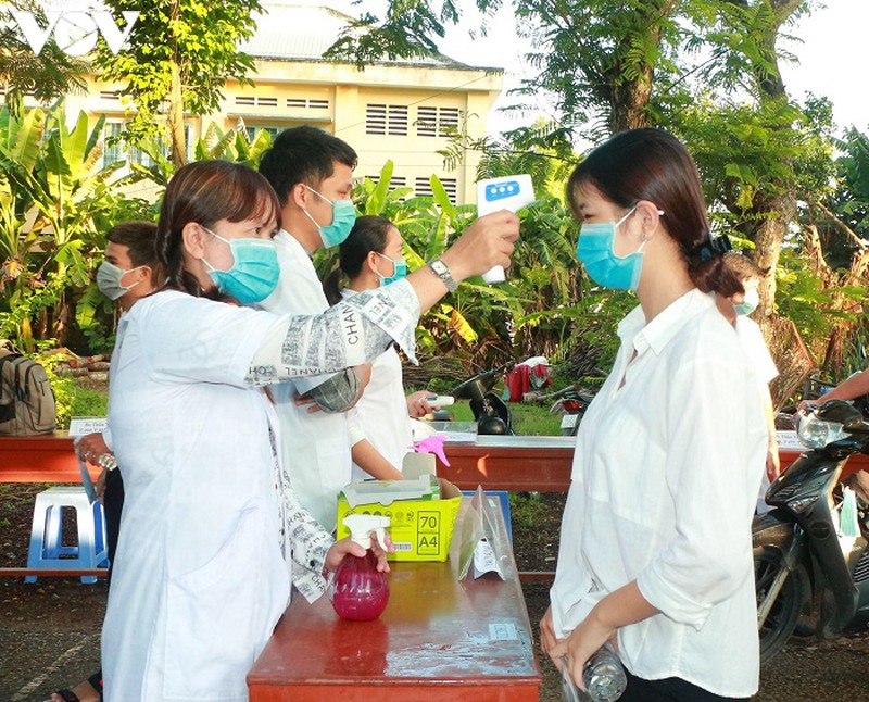 dbscl: de thi vua suc, cac dia phuong day manh cong tac ho tro thi sinh hinh 1